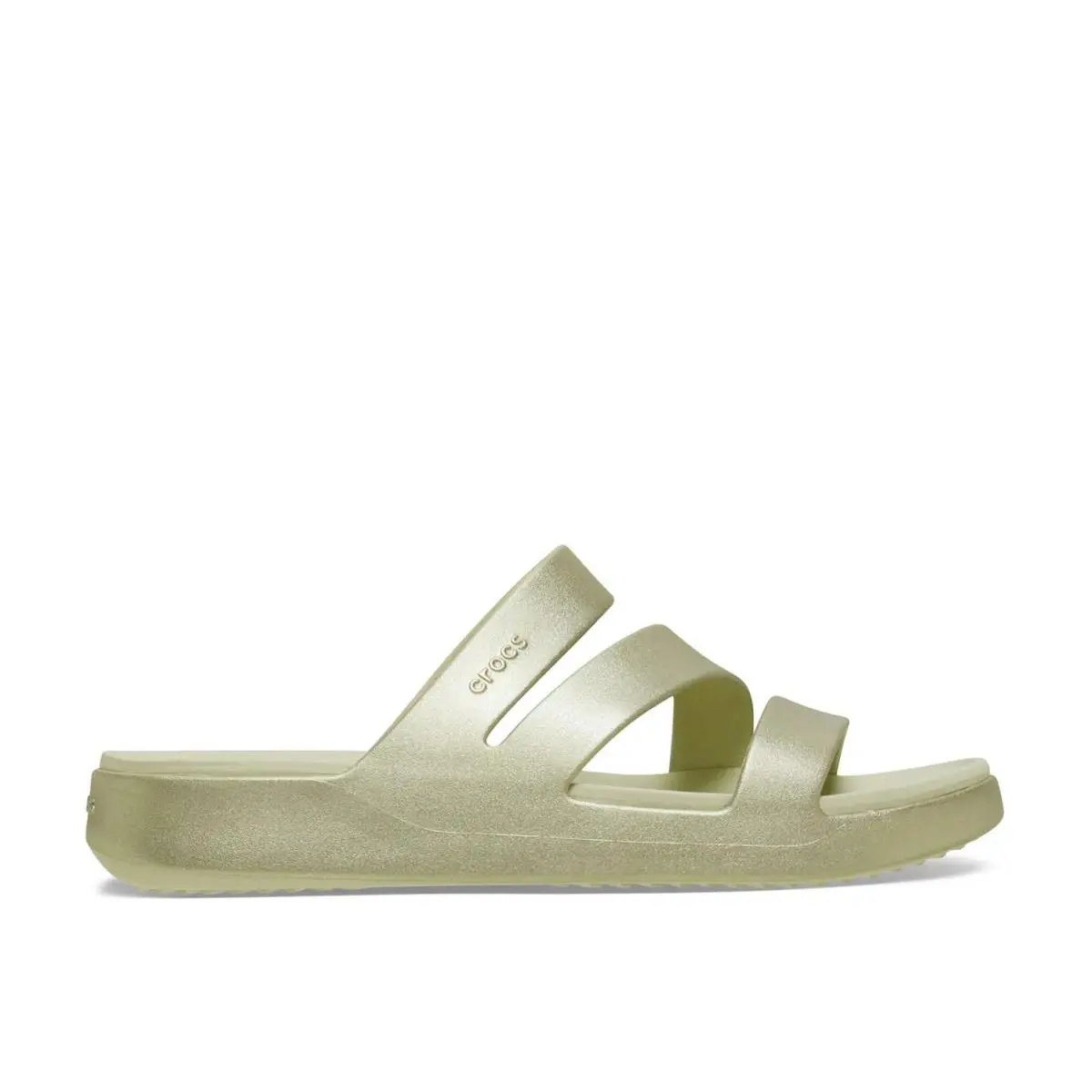 Crocs shoes - Champagne Metallic 9