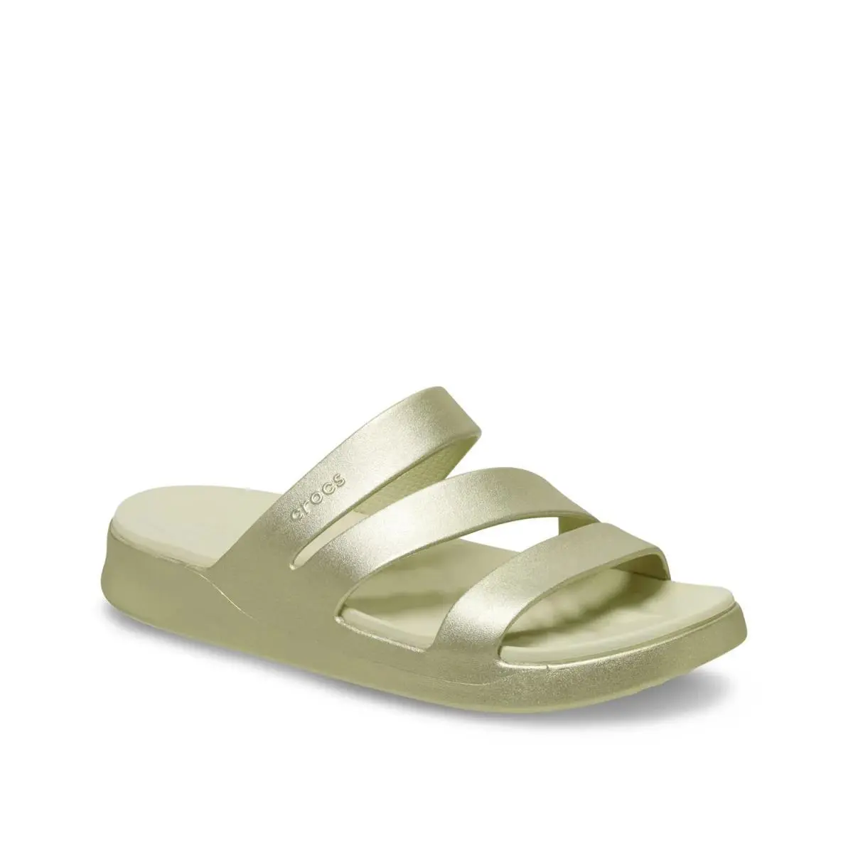 Crocs shoes - Champagne Metallic 6