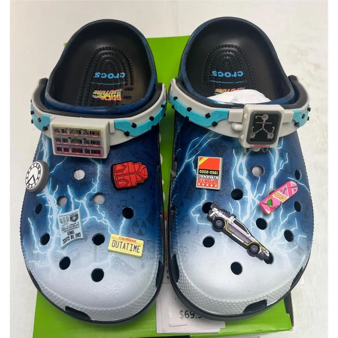 Crocs Back to The Future Classic Clog Multi Mens/women 211503-90H