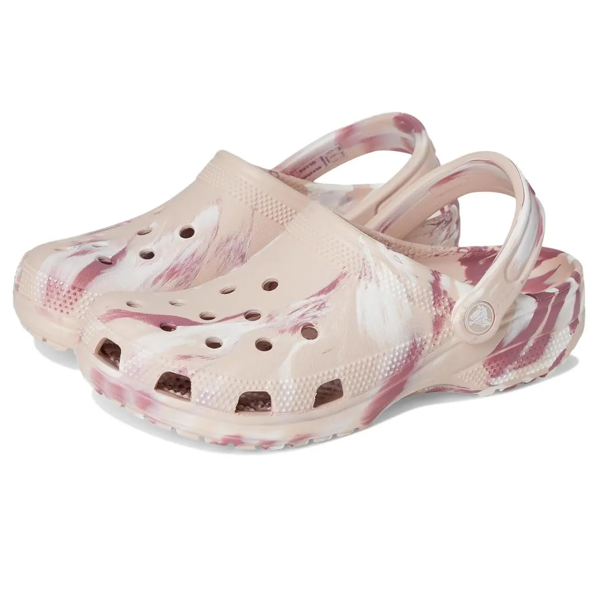 Unisex Clogs Crocs Classic Marbled Tie-dye Clogs