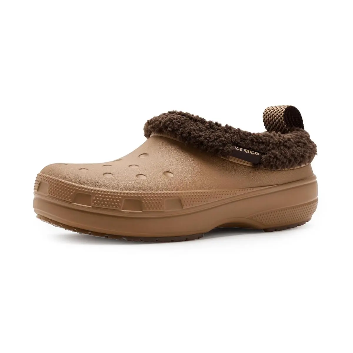 Unisex Clogs  Classic Lined Shorty Fur Winter Boots Sepia by Crocs