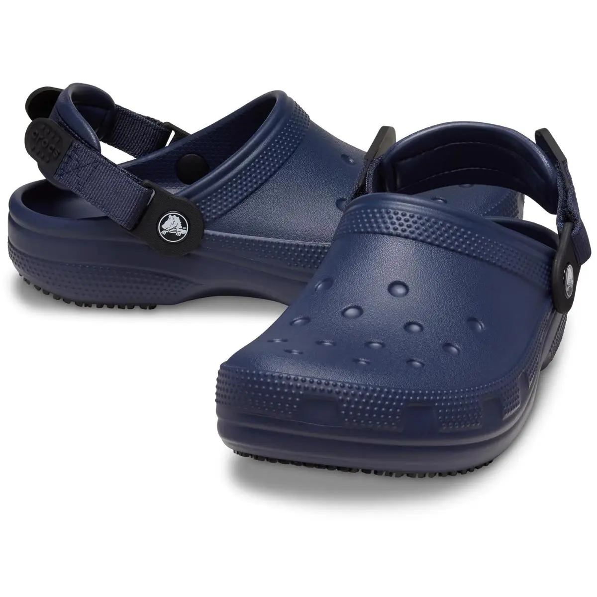 Unisex Clogs  Work Classic Work Clog Navy by Crocs