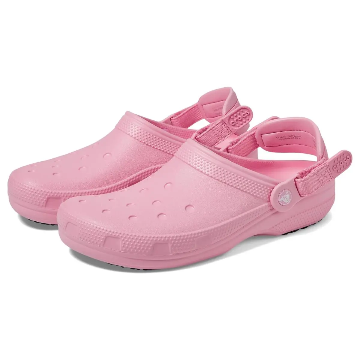 Unisex Clogs  Work Classic Work Clog Pink Tweed by Crocs
