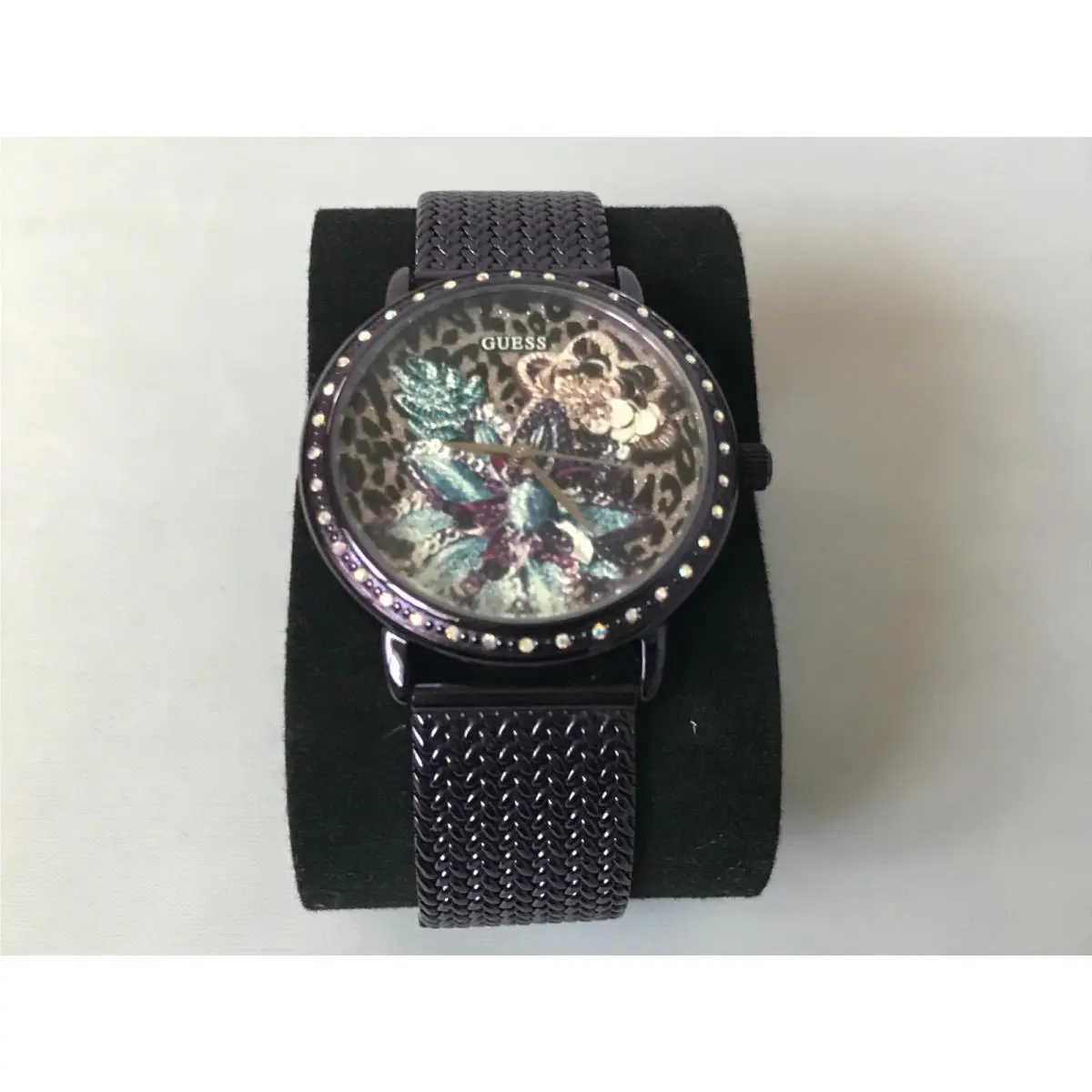 Ladies Willow Purple Dress Watch Mesh Links U0822L4 165 by Guess