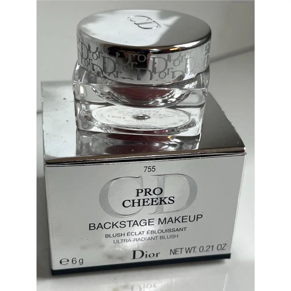 Christian Dior Pro Cheeks Ultra-radiant Blush Backstage Makeup 775 Catwalk Pink