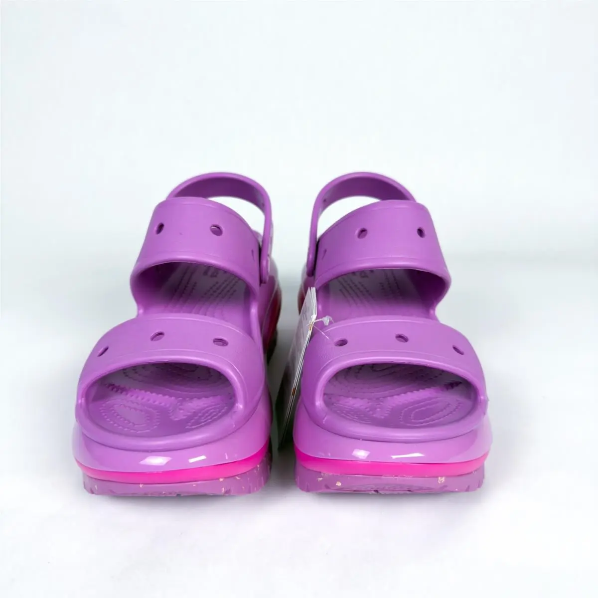 Crocs shoes - Crocs Classic Mega Crush Sandal - 207989-6WQ - Pink 3