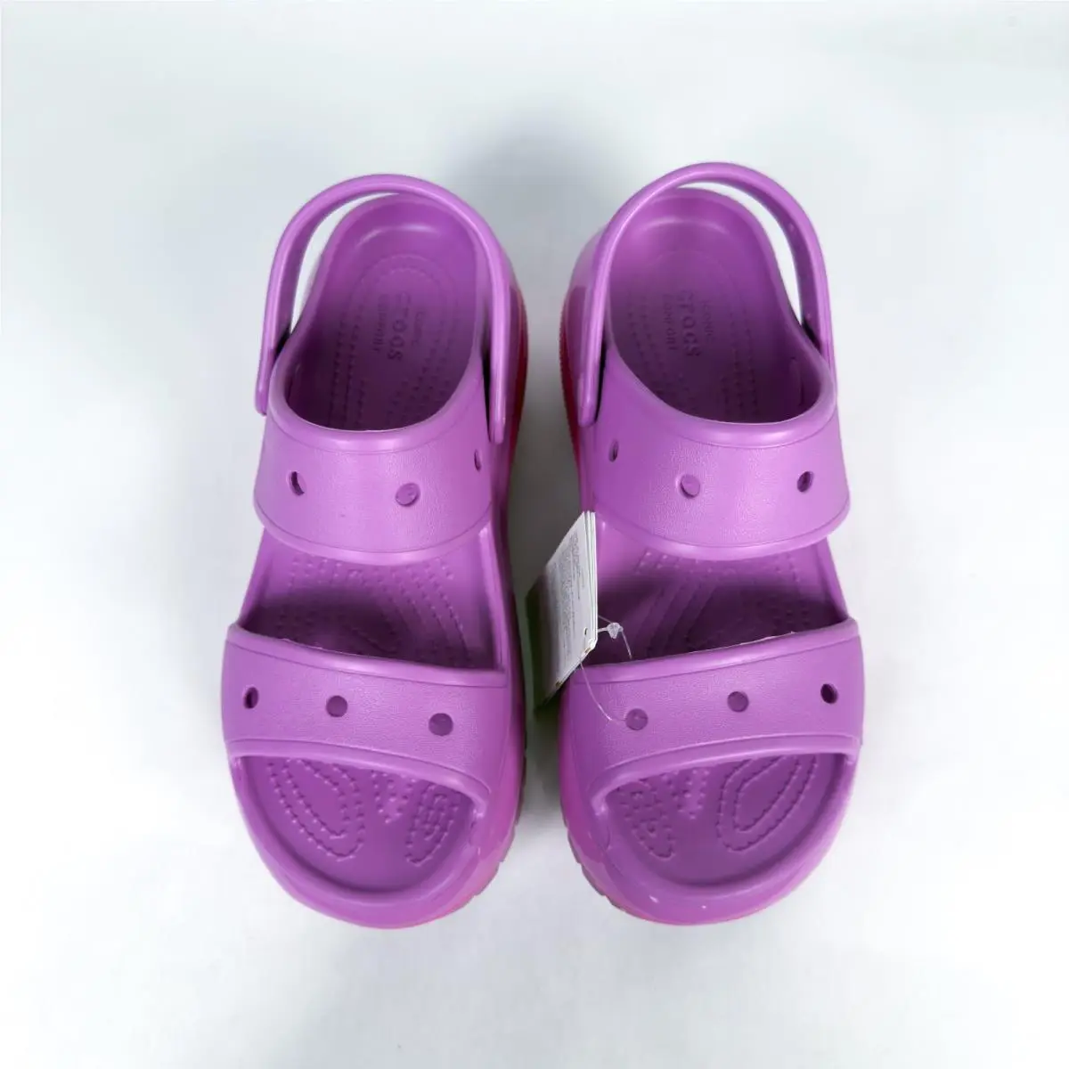 Crocs shoes - Crocs Classic Mega Crush Sandal - 207989-6WQ - Pink 4