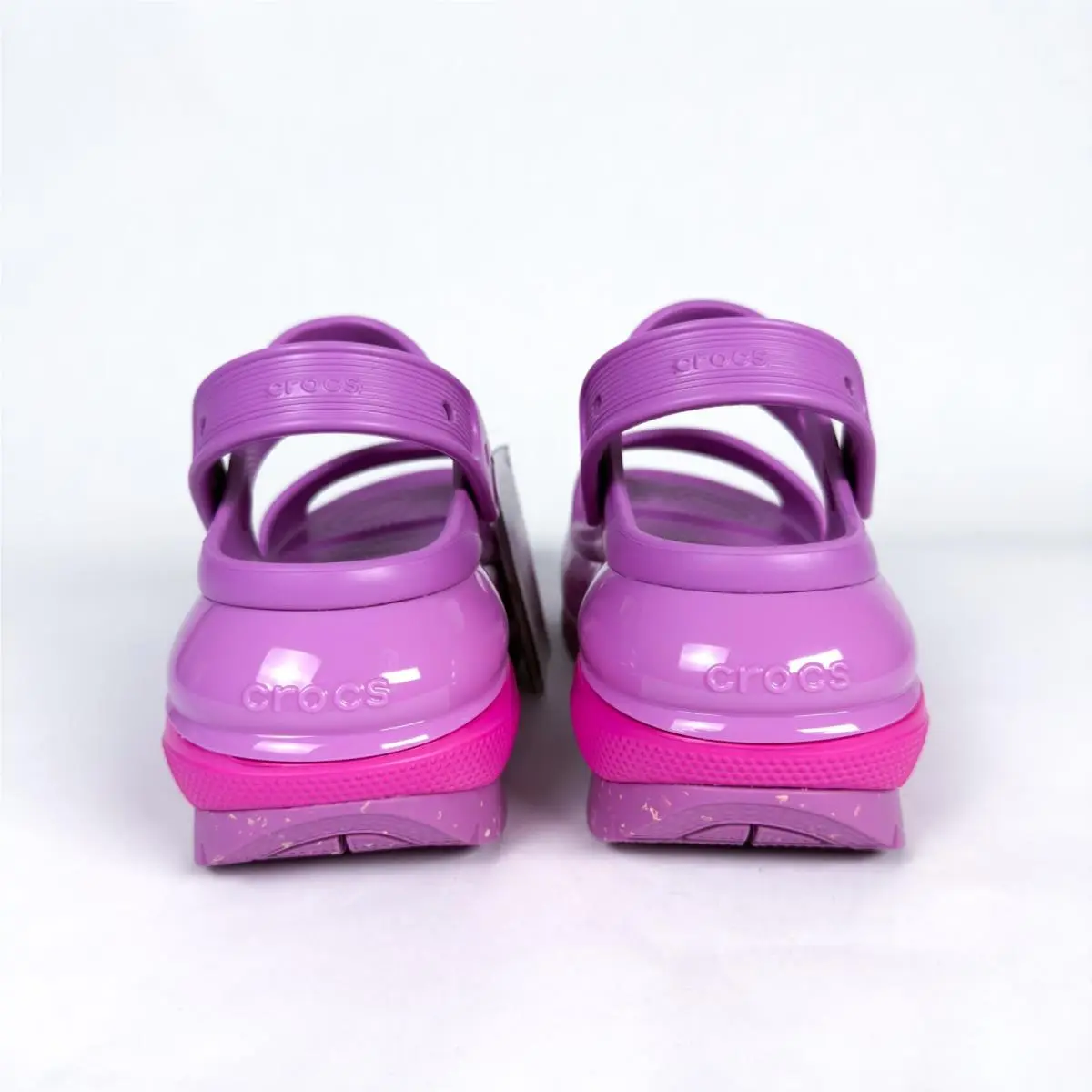 Crocs shoes - Crocs Classic Mega Crush Sandal - 207989-6WQ - Pink 5
