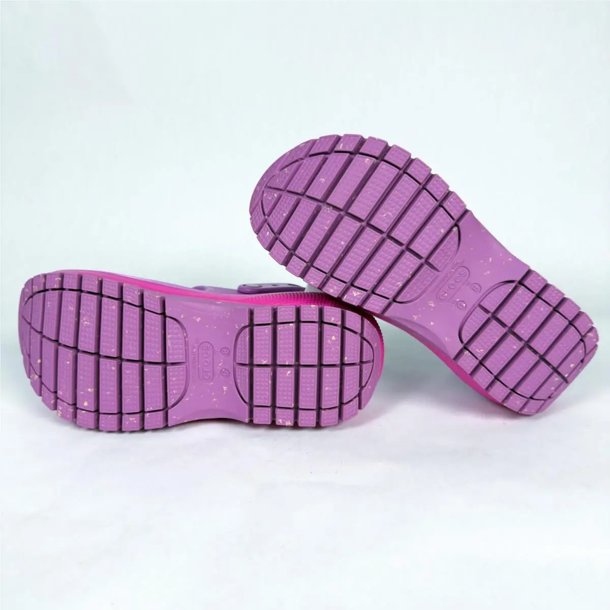 Crocs shoes - Crocs Classic Mega Crush Sandal - 207989-6WQ - Pink 6
