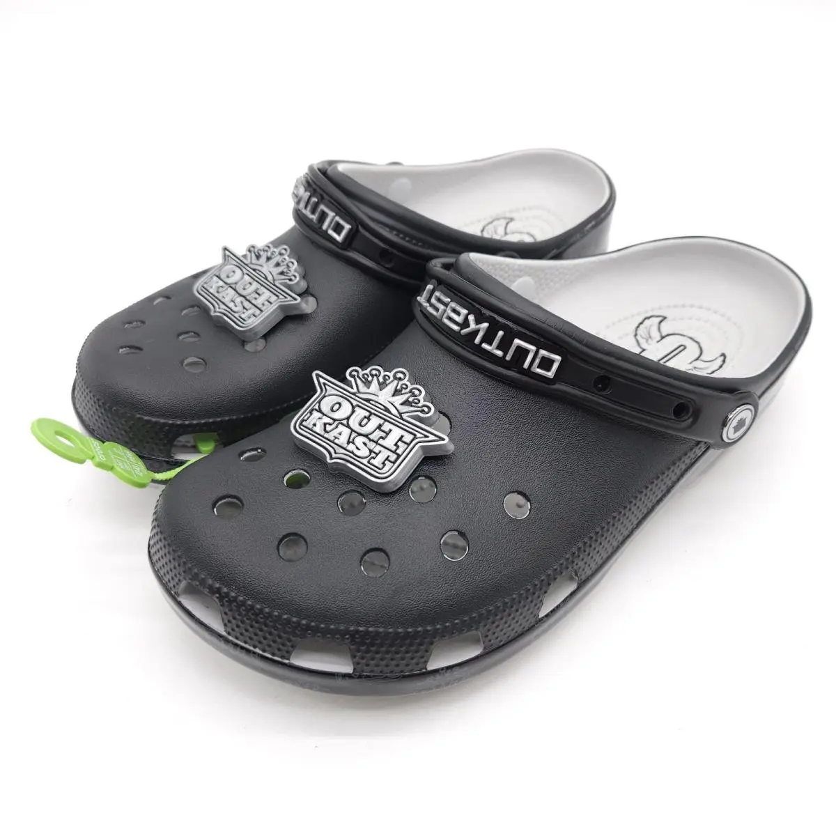 Mens 9 Womens 11 Black Outkast Classic Clog Slip On Shoe Hip Hop Rap Music by Crocs