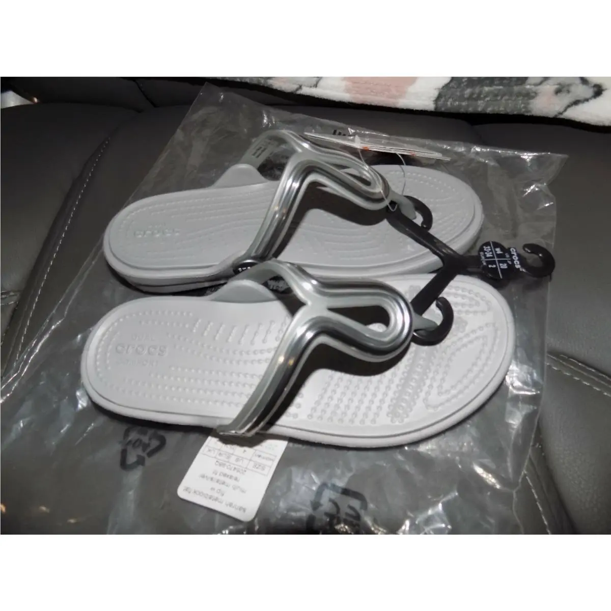 Crocs shoes - Crocs Sanrah - Sanrah - Silver (UPC: 191448322011) 0