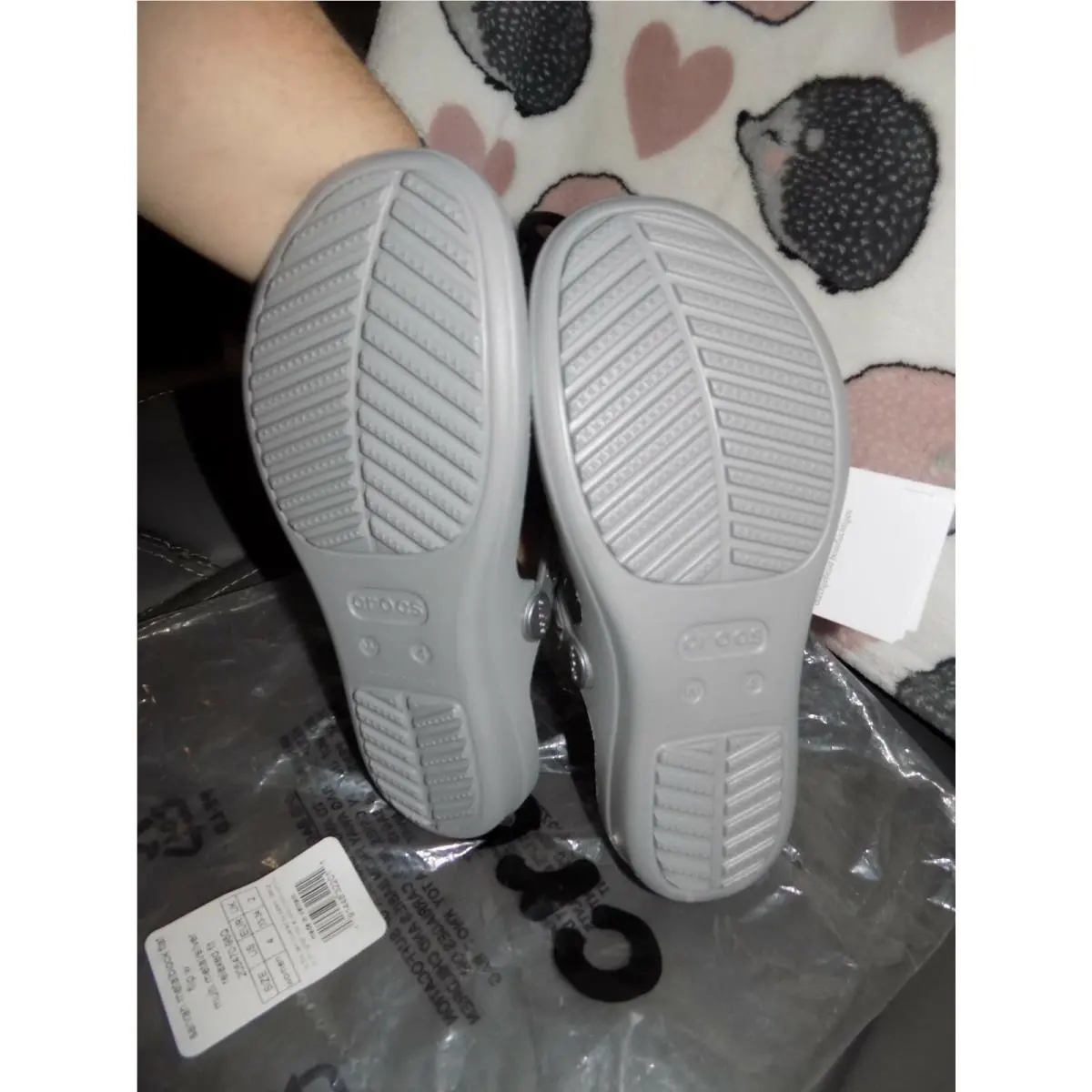 Crocs shoes - Crocs Sanrah - Sanrah - Silver (UPC: 191448322011) 3