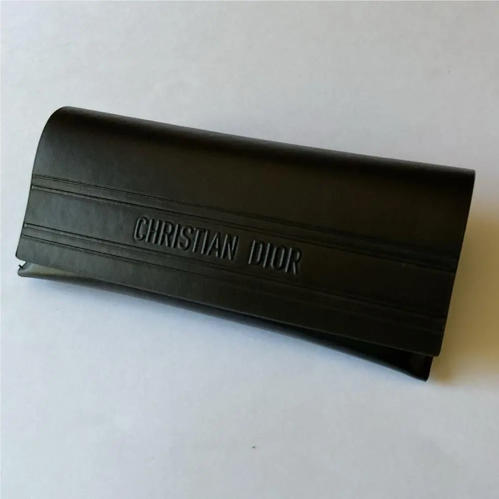 Christian Dior Black Sunglasses Case with Cleaning Cloth Black