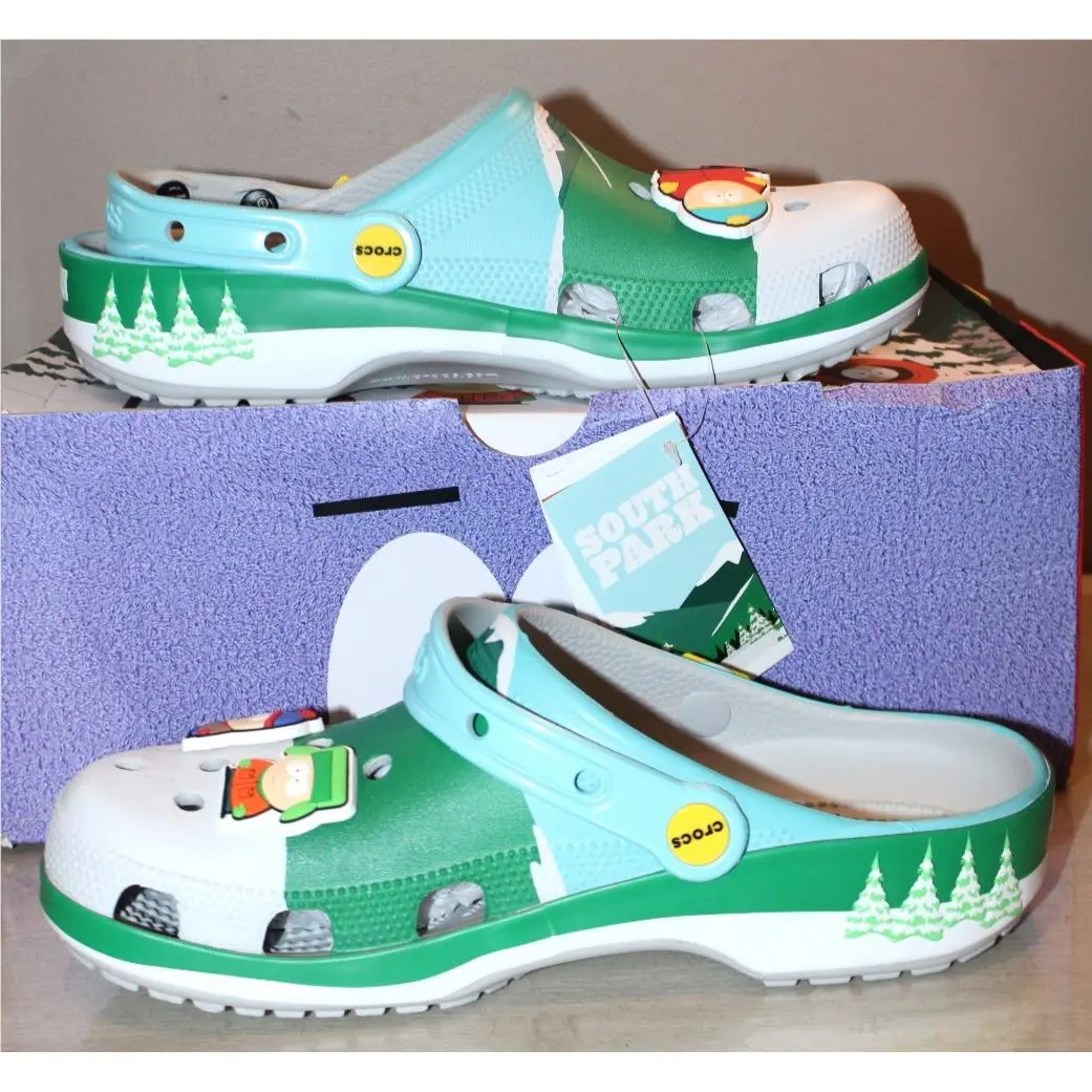 South Park X Crocs Multi Classic Clog Men`s Size 8