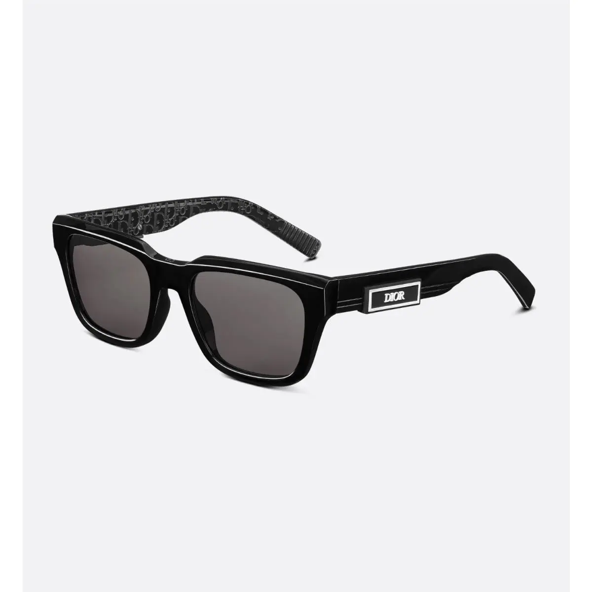 Dior DiorB23 S1I Sunglasses – Black – – Made in Italy –