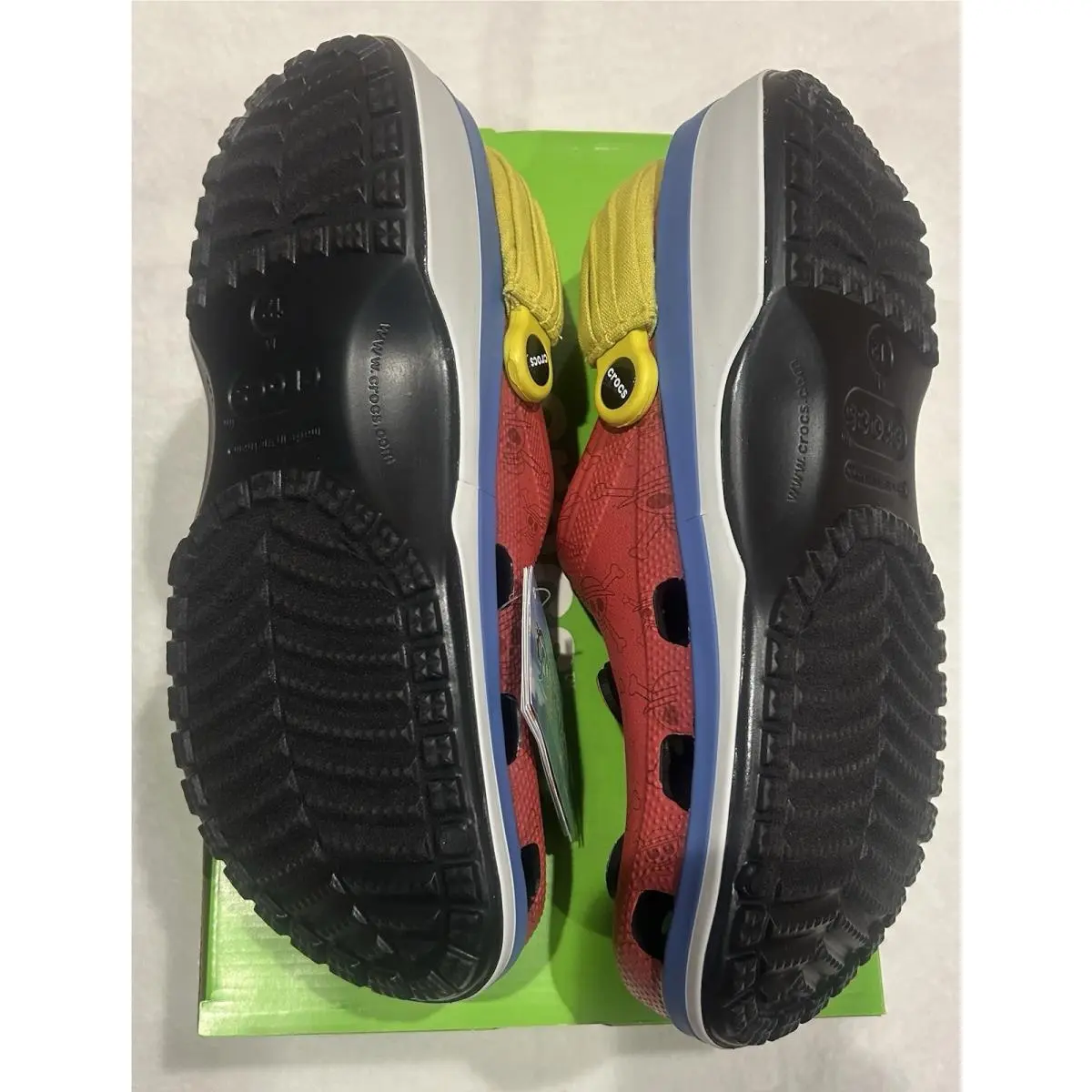 Crocs shoes - Red (UPC: 0198445427367) 5