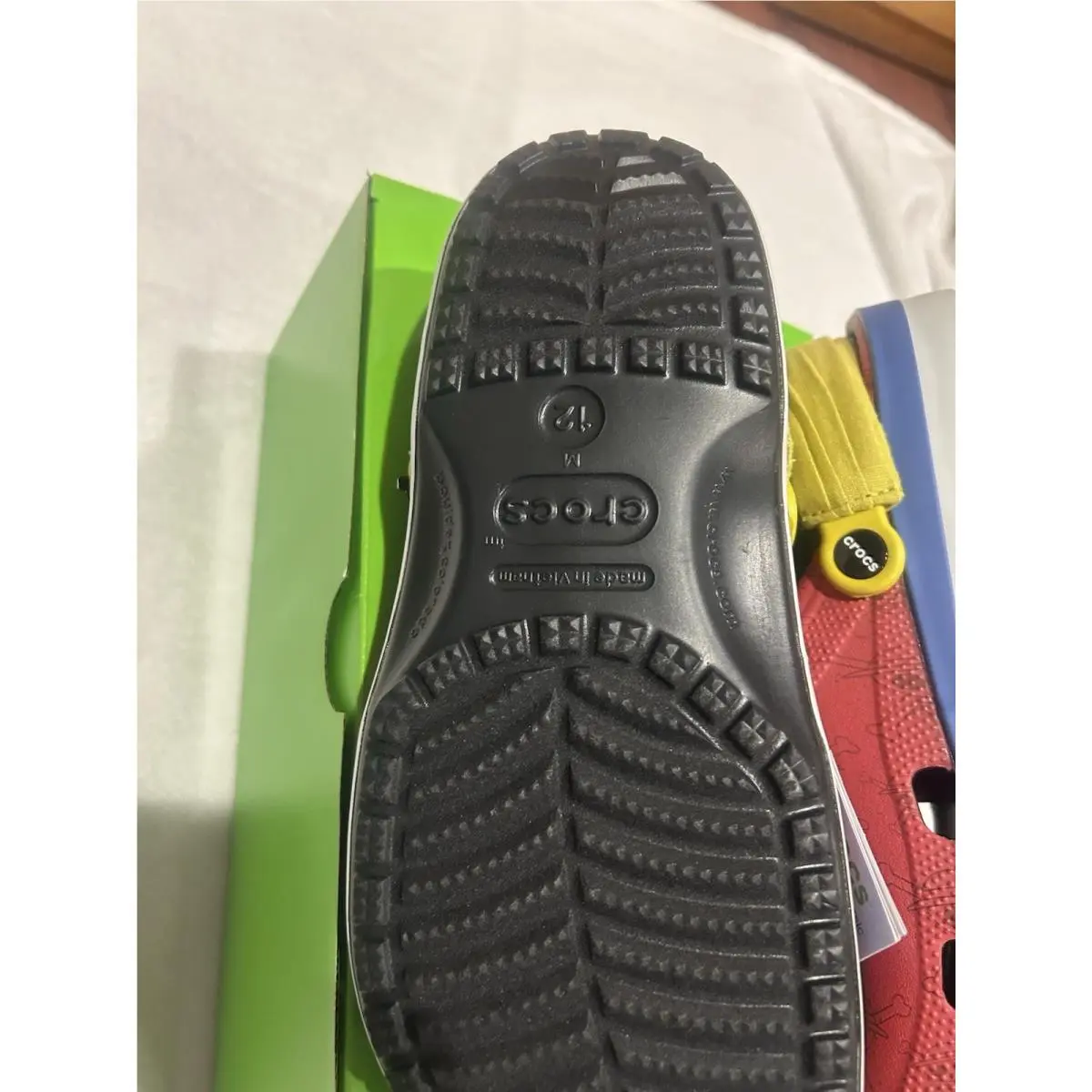 Crocs shoes - Red (UPC: 0198445427367) 6