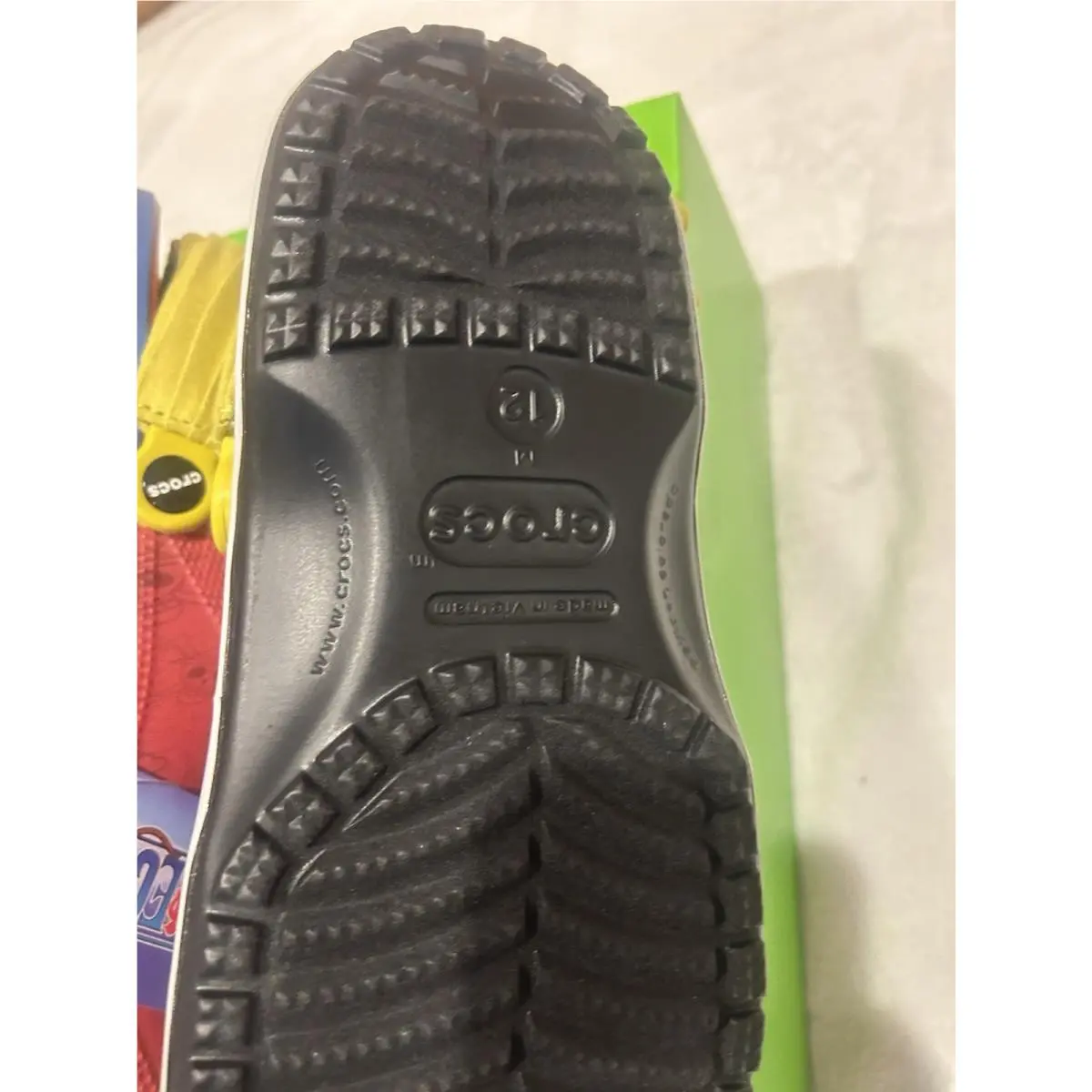 Crocs shoes - Red (UPC: 0198445427367) 7