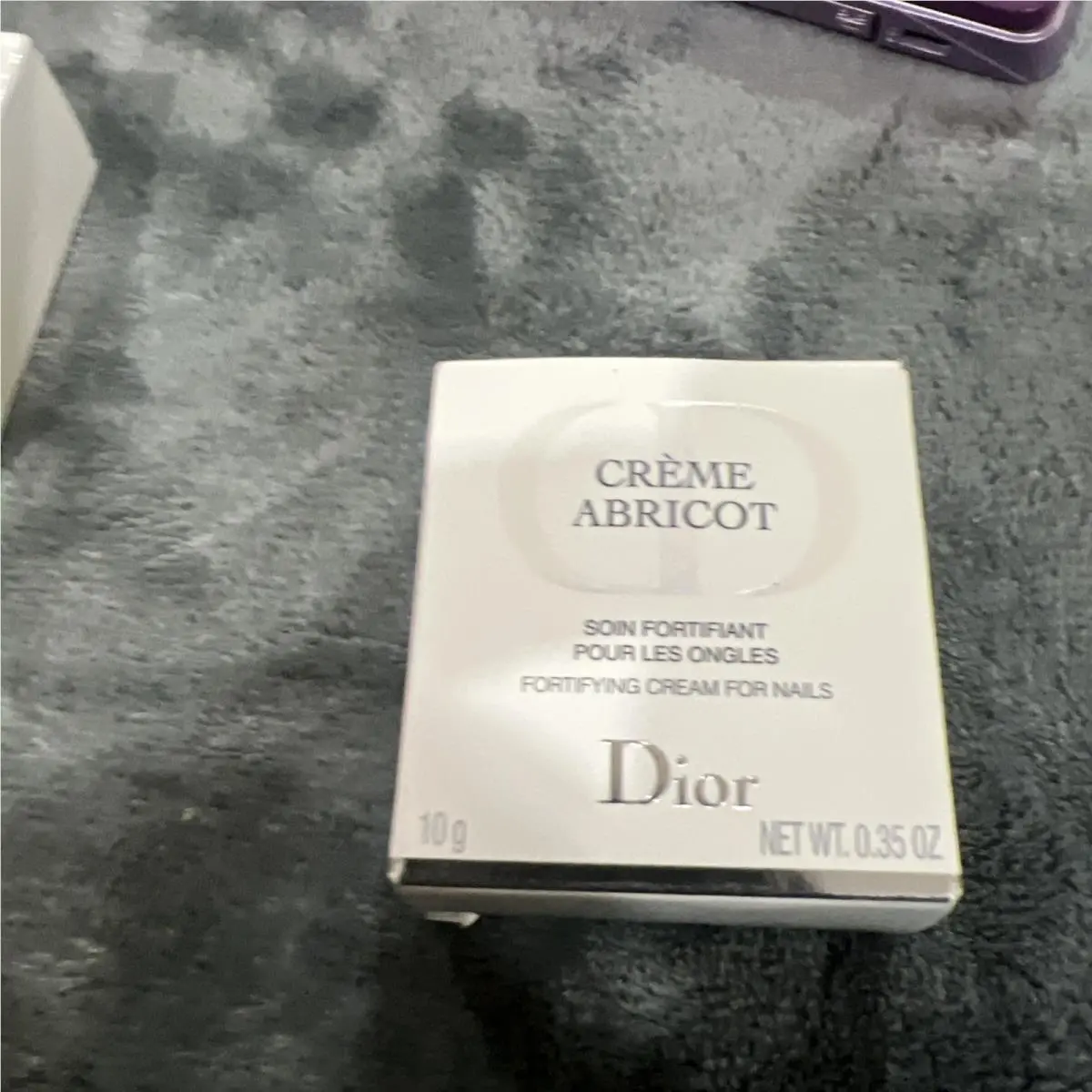 Christian Dior Crème Creme Cream Abricot Fortifying Cream For Nails 8g 52