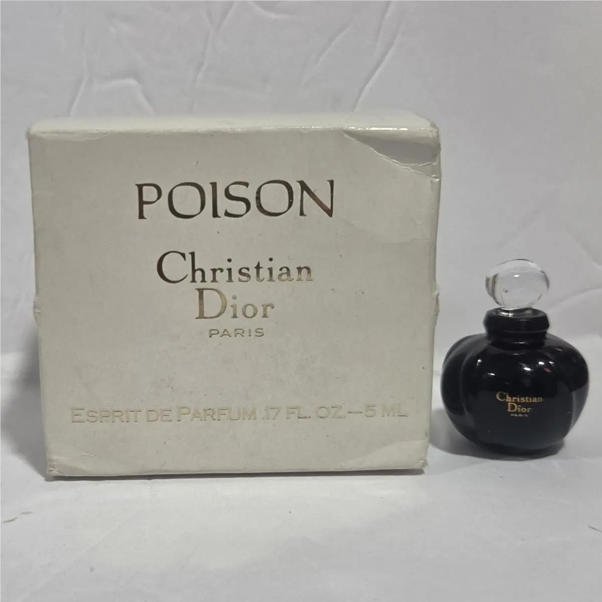 Dior Poison by Christian Dion Espirit de Parfum 0.17floz/5mL Miniature Splash