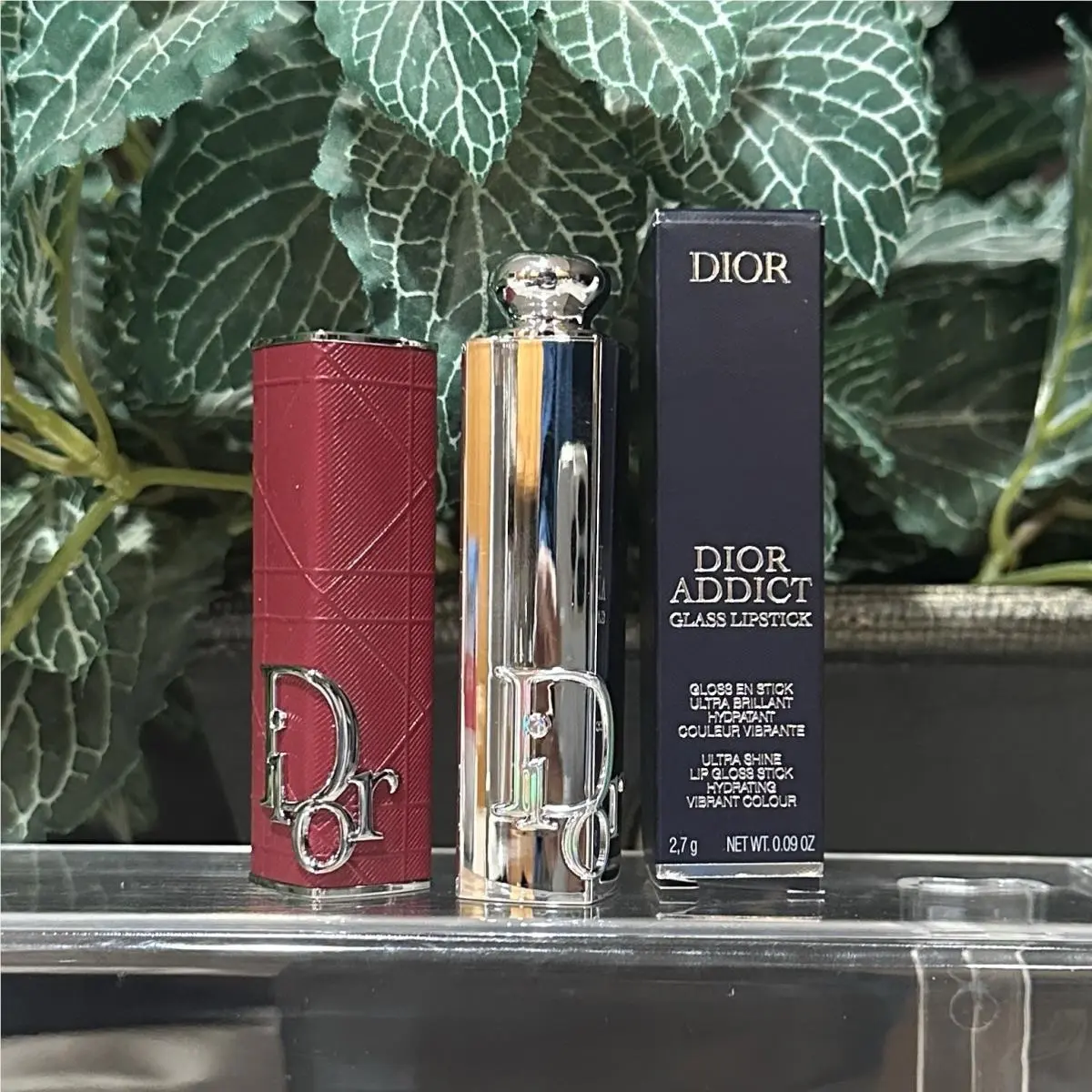 Dior Addict Glass Lipstick 906 Talk My Dior W/collectable Case