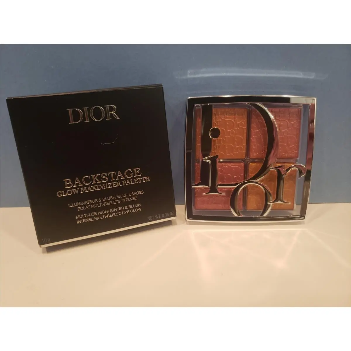 Dior Backstage Glow Maximizer Palette 005 - Sunlit Amber Glow