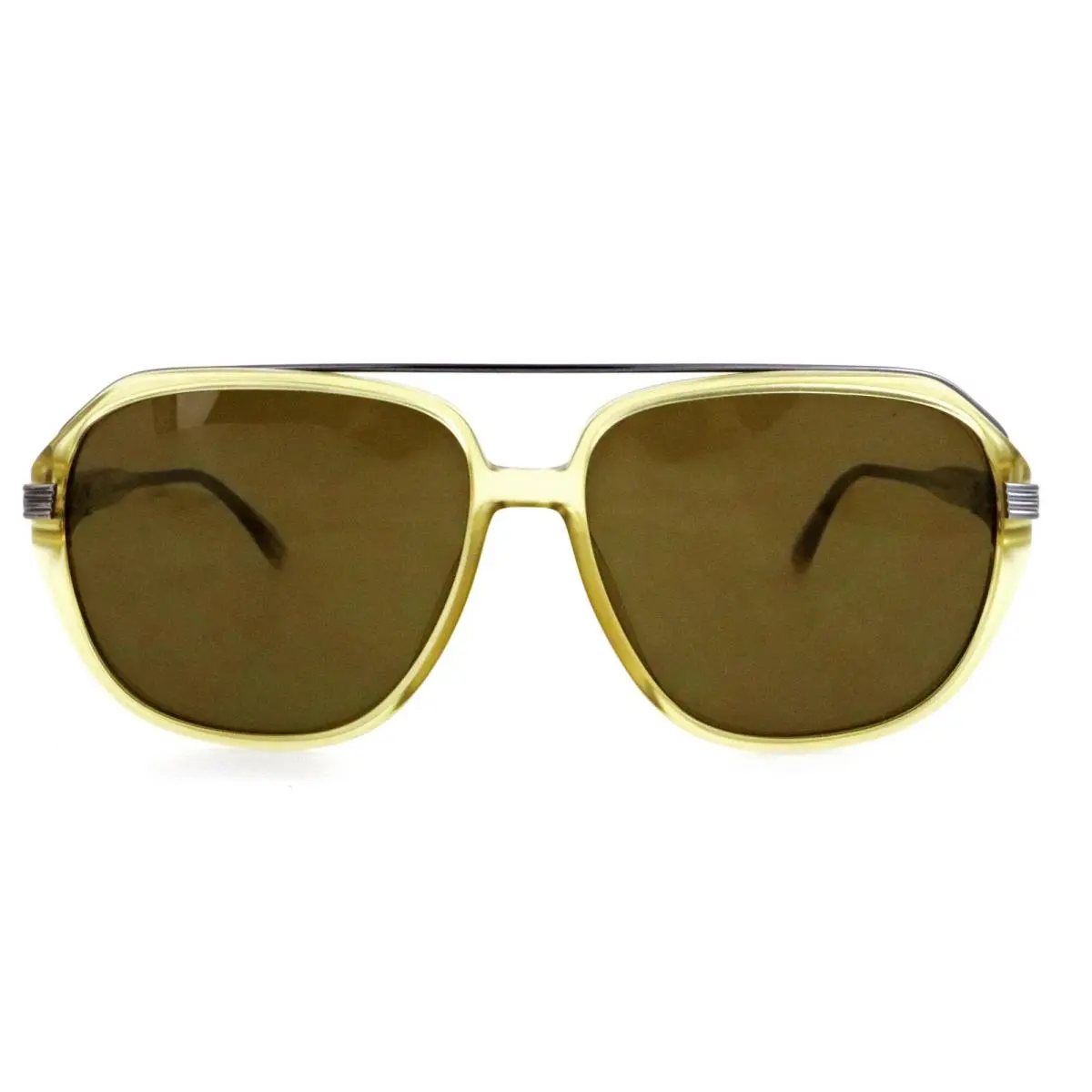 Vintage Christian  2442 70 59mm Translucent Pilot Aviator Sunglasses Germany by Dior
