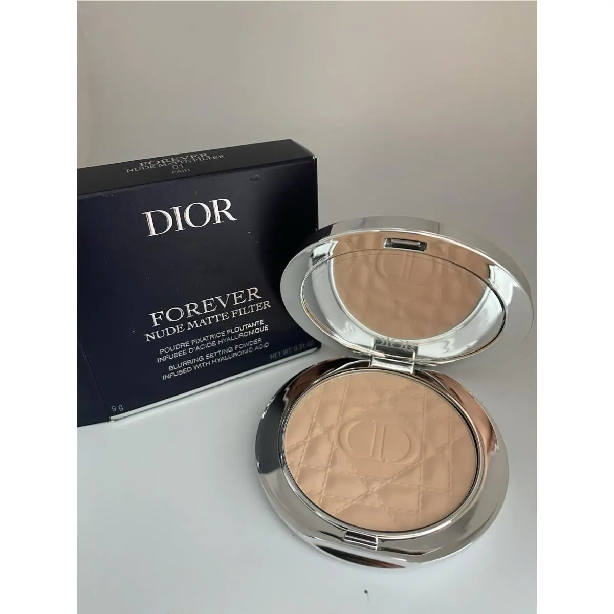 Dior Forever Nude Forever Matte Filter Blurring Setting Powder 01 Fair