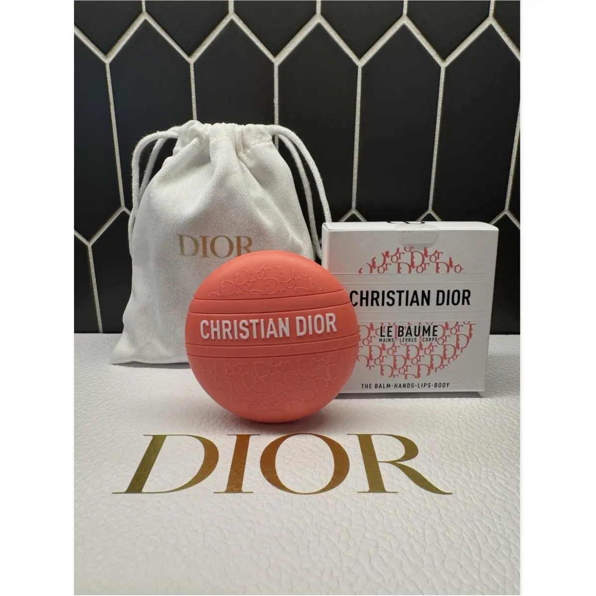 Dior Le Baume Revitalizing Balm Coral Limited Edition 2026 w Pouch