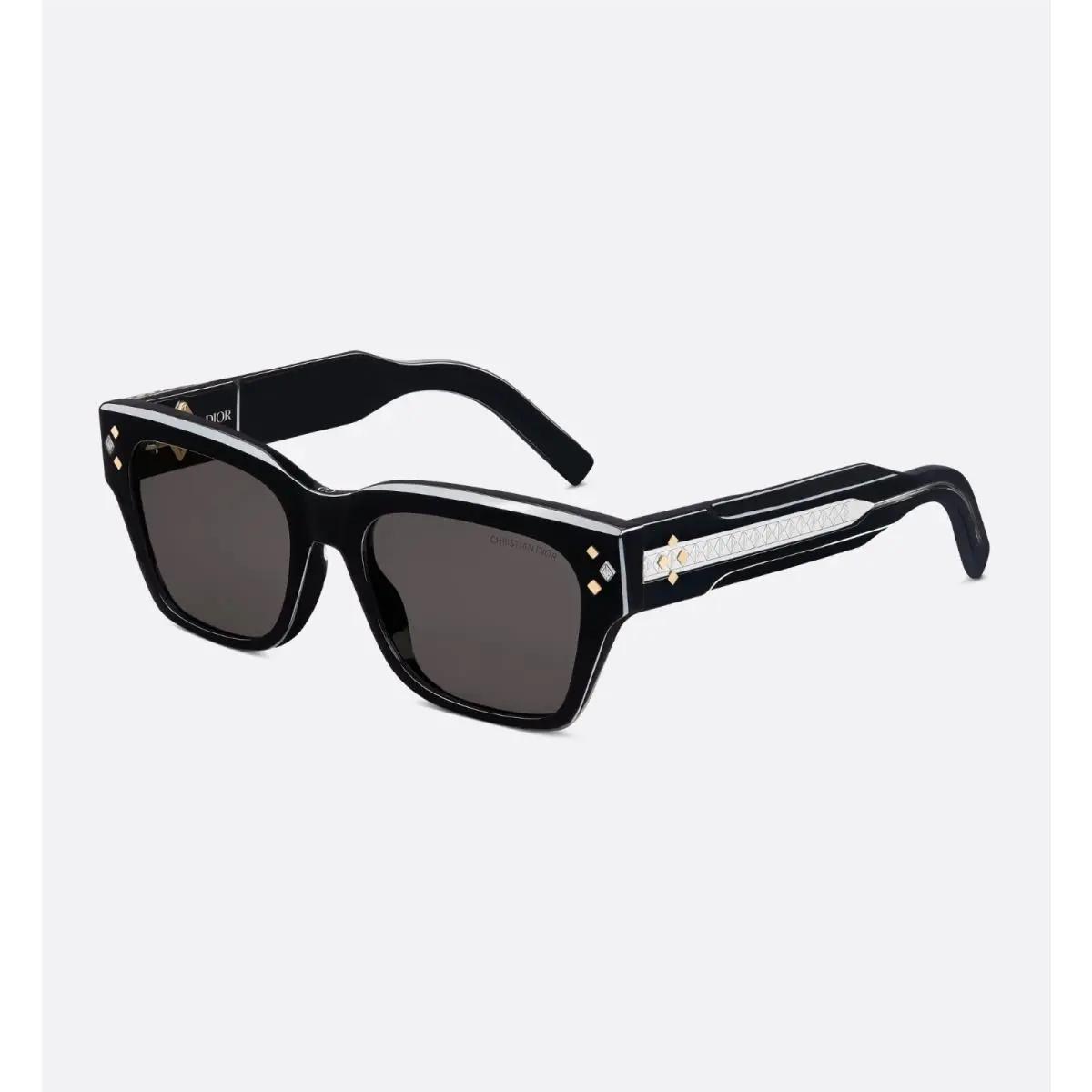 CD Diamond S2I Sunglasses – Black – – Made in Italy – by Dior