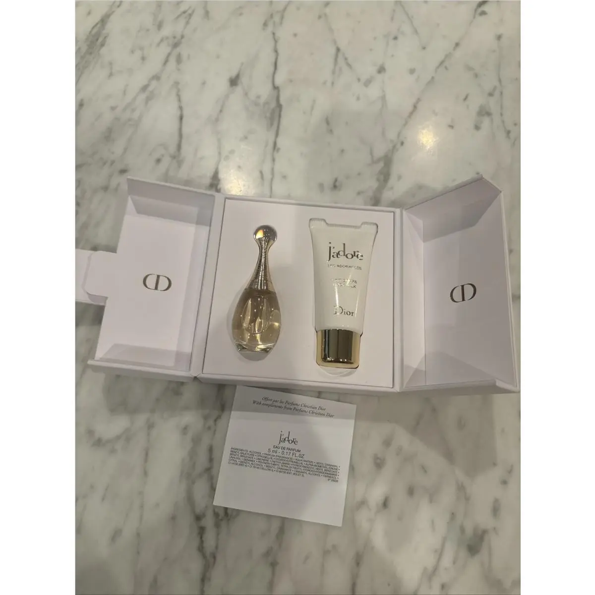 Dior J`adore Les Adorables Gift Set Eau de Parfum Body Milk Lait Corps