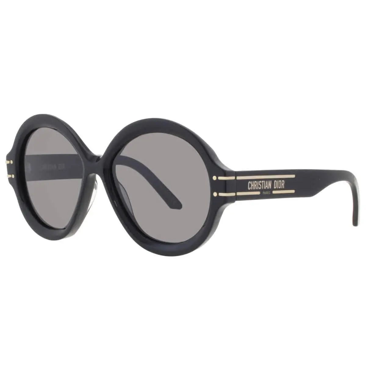 Grey Round Ladies Sunglasses CD40048U 01A 57 CD40048U 01A 57 by Dior