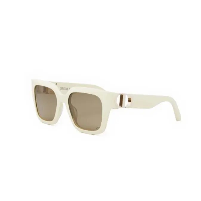 Christian  30 Montaigne S8U 95M0 Shiny Ivory/brown Women`s Sunglasses by Dior