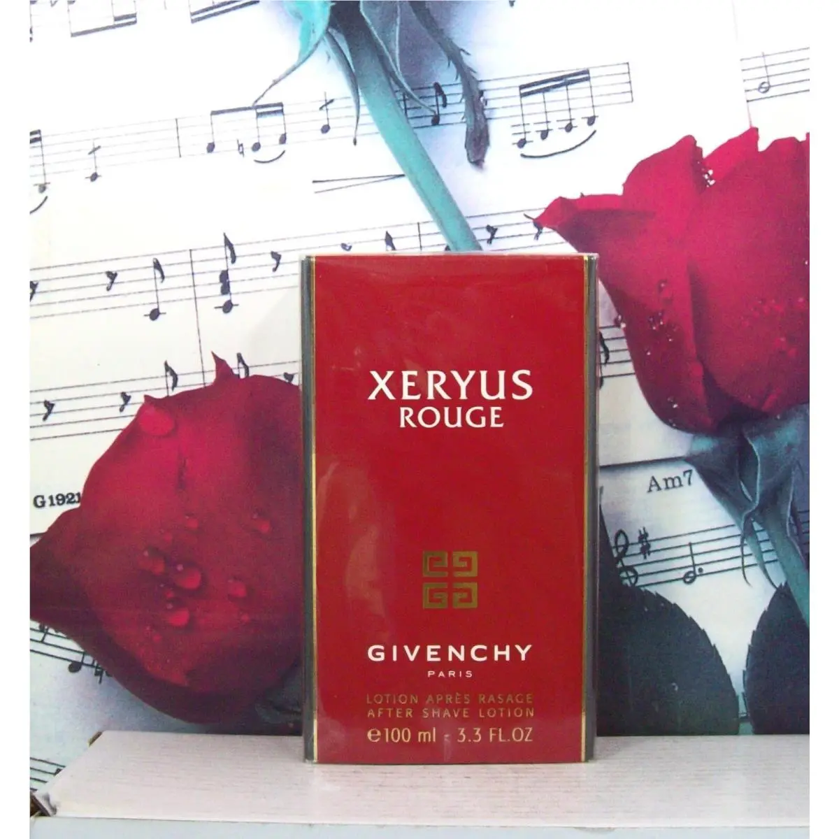 Xeryus Rouge After Shave Lotion 3.3 Fl. Oz. Box by Givenchy
