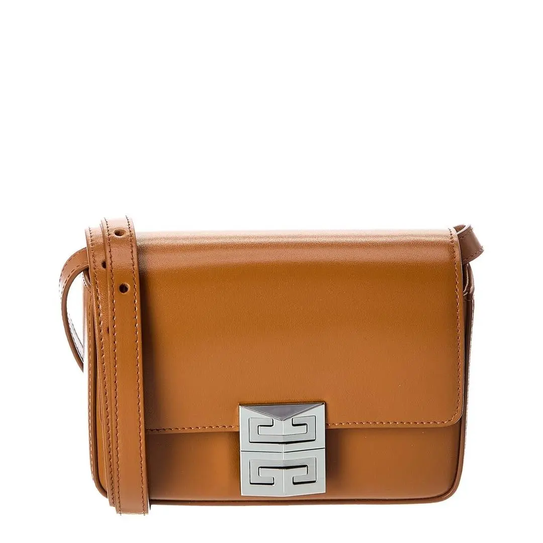 Givenchy 4G Small Leather Crossbody Women`s Brown