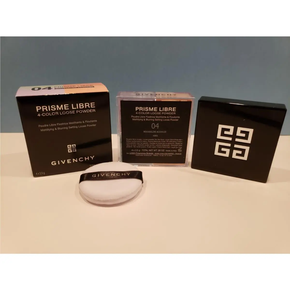 Prism Libre 4 Color Loose Powder - 04 Mousseline Acidulee by Givenchy