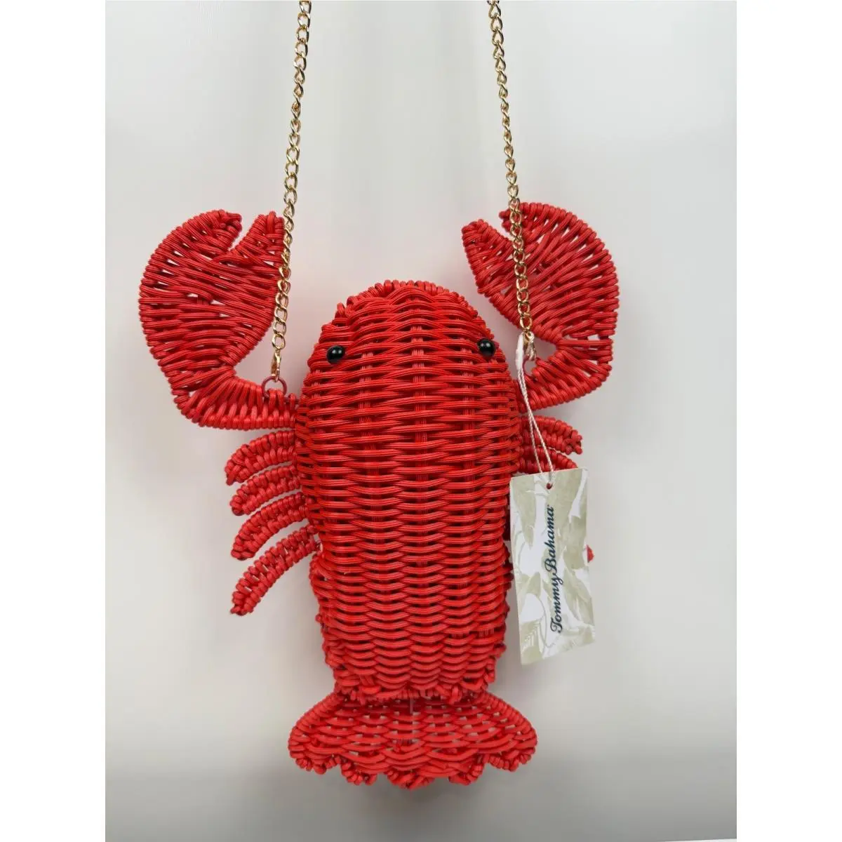 Red Lobster Wicker Crossbody Bag Novelty Clutch Purse Viral by Tommy Bahama