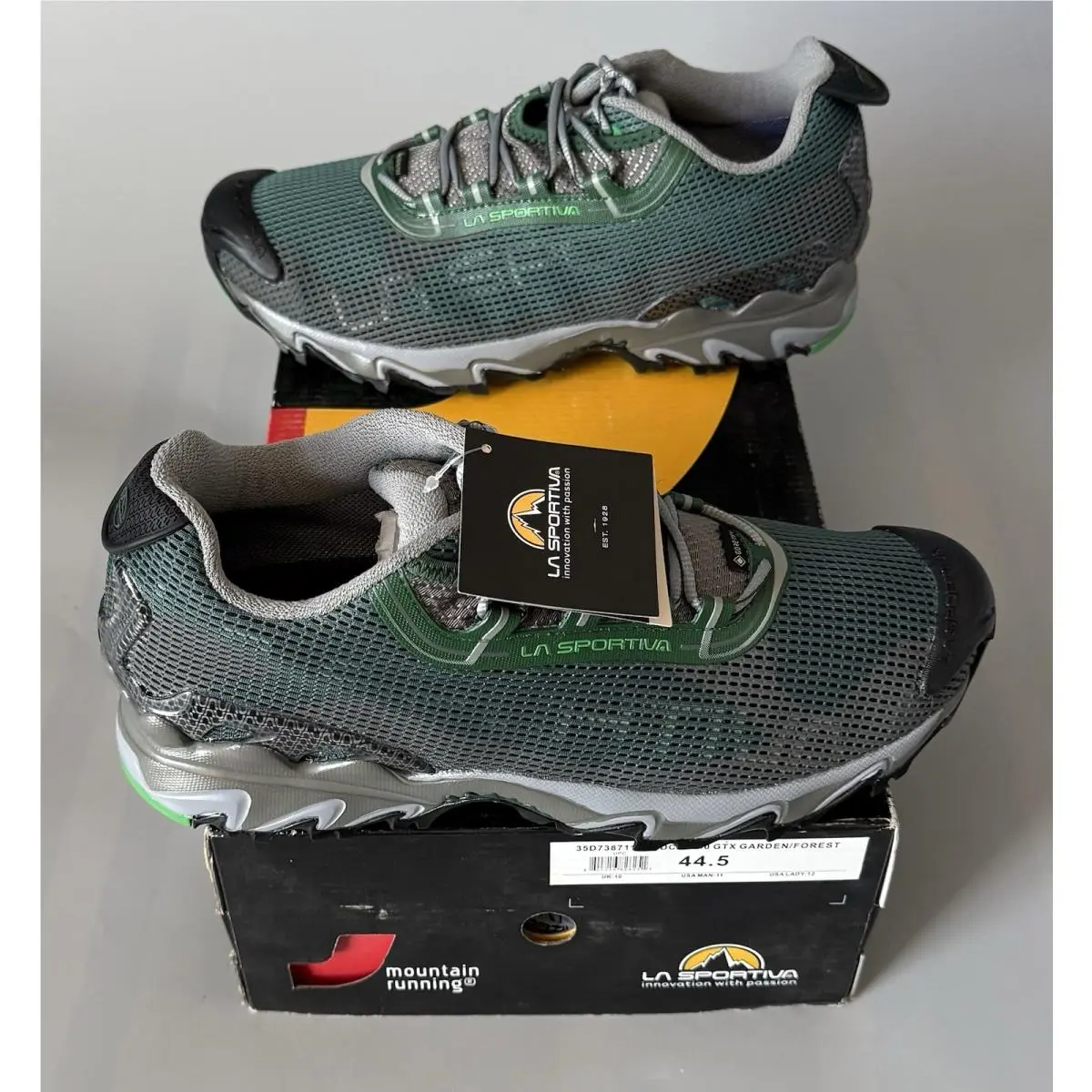 La Sportiva Wildcat 2.0 Gtx Trail Shoes — w/ Box — Men’s 11 — Garden/forest