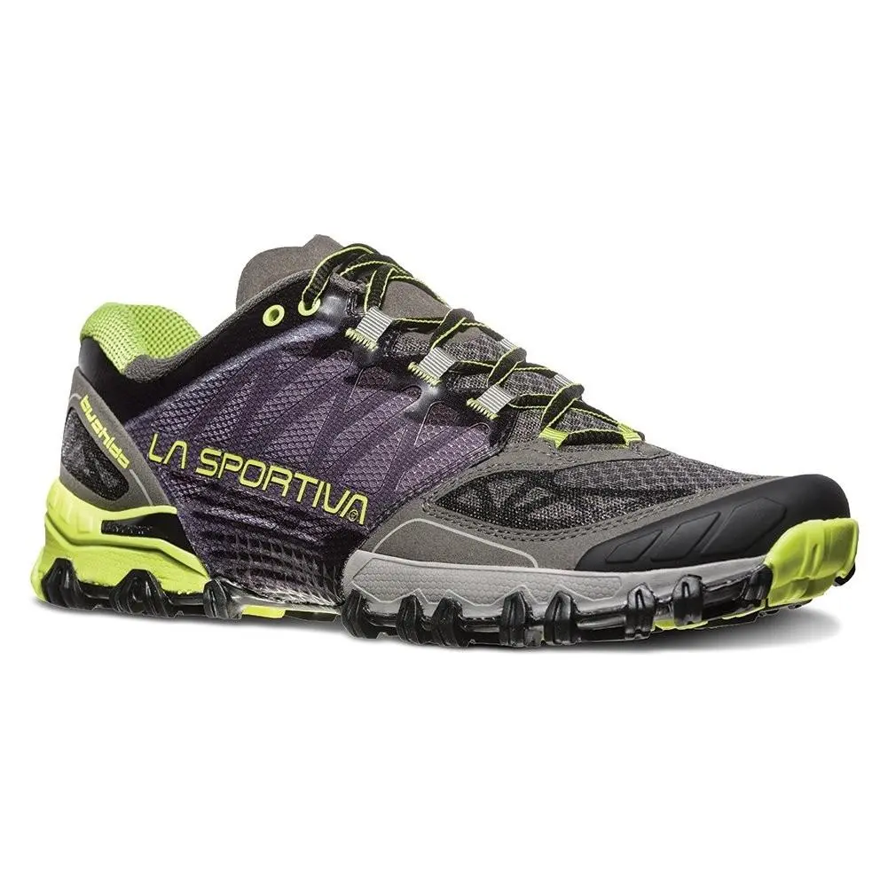 Lasportiva shoes - La Sportiva Bushido - Bushido - Carbon/ Apple Green 0