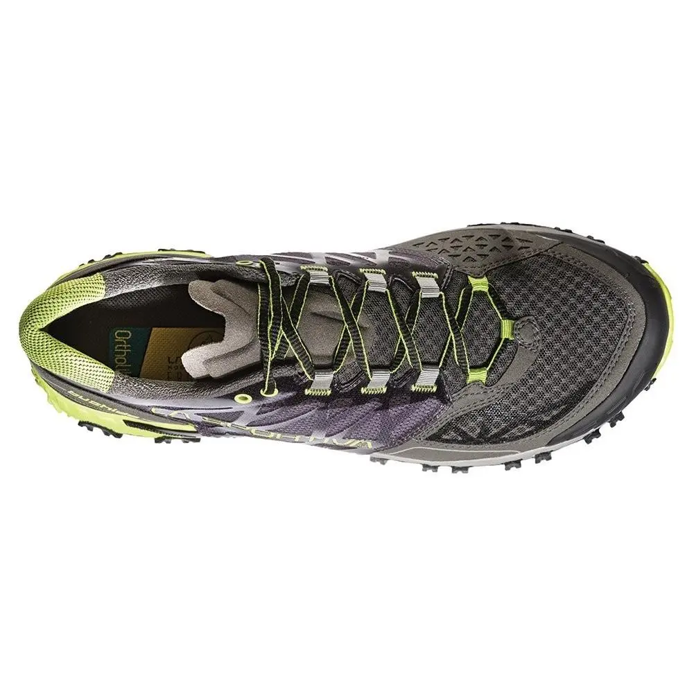 Lasportiva shoes - La Sportiva Bushido - Bushido - Carbon/ Apple Green 1