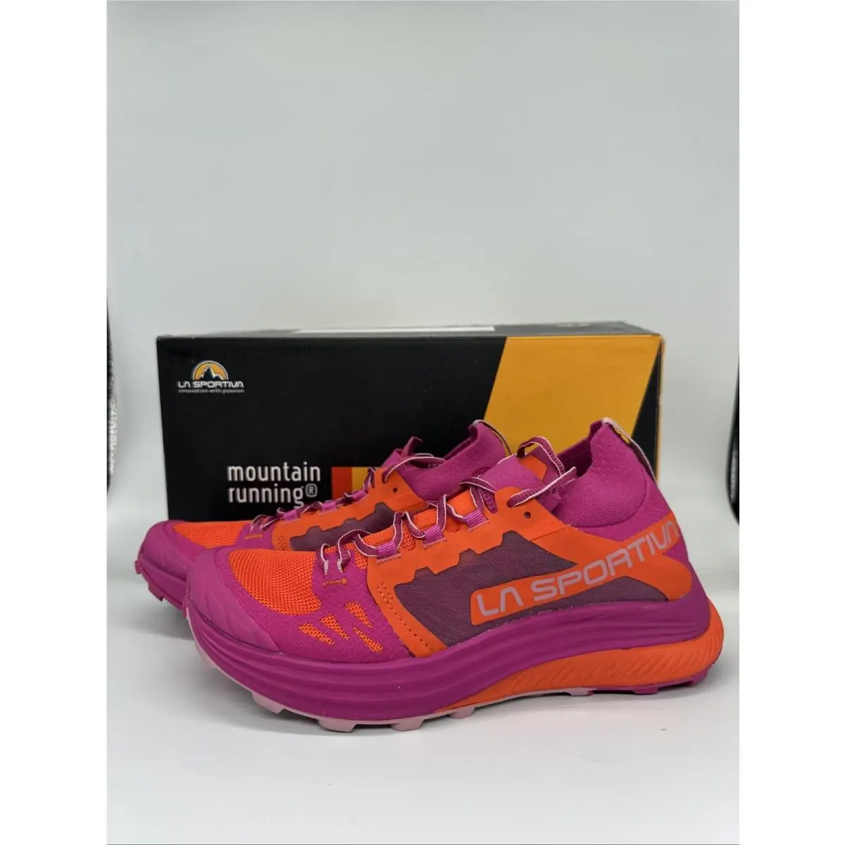 Lasportiva shoes - La Sportiva Mountain - Mountain - Orange, Pink 2