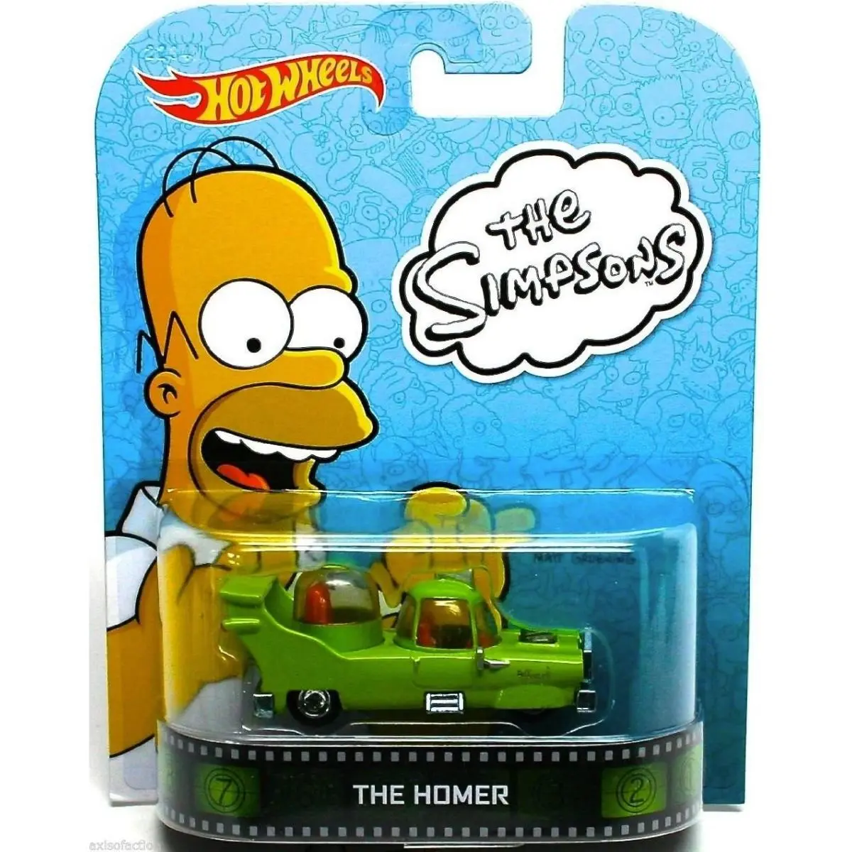 Hot Wheels The Homer Car Retro Entertainment Series The Simpsons 1:64 Scale Coll