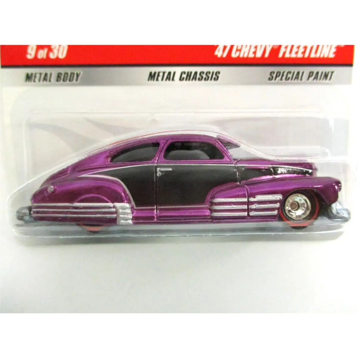Hot Wheels - Classics - Chase - 1947 Chevrolet Fleetline Lowrider Real Riders