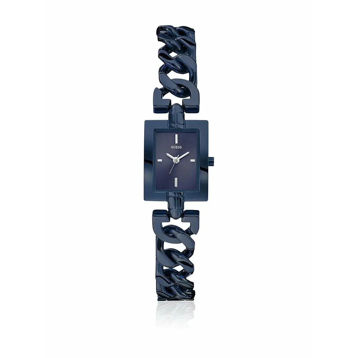 24 mm  Women`s Quartz Watch with Analogue Display and Stainless Steel Strap by Guess