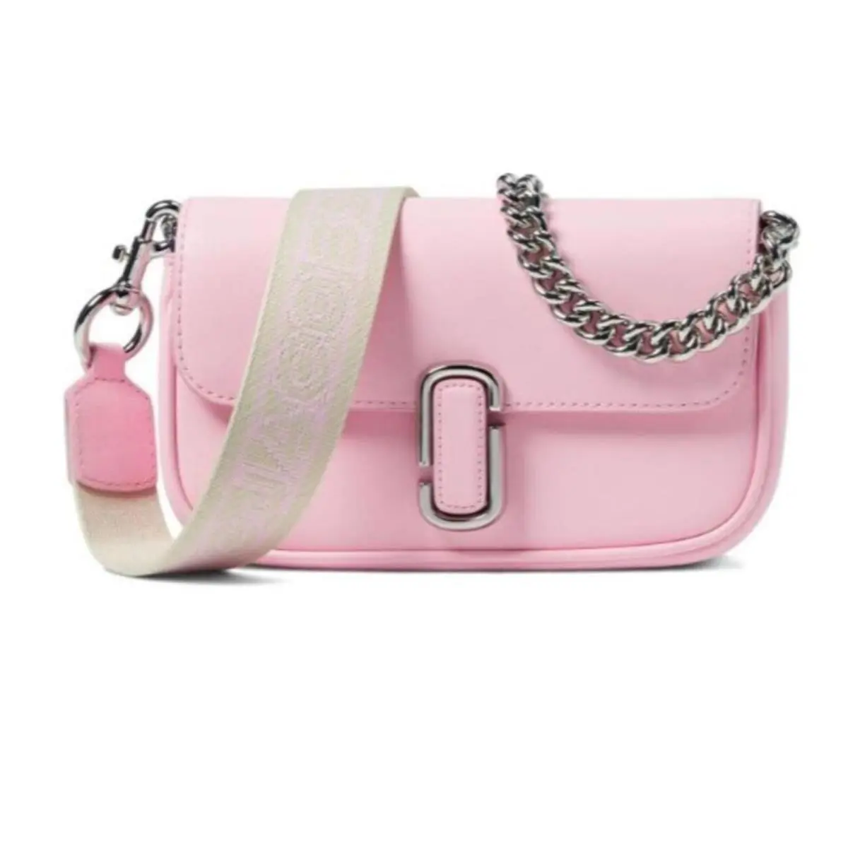 The J Marc Mini Shoulder Bag Fluro Candy Pink 3 Ways to Wear by Marc Jacobs