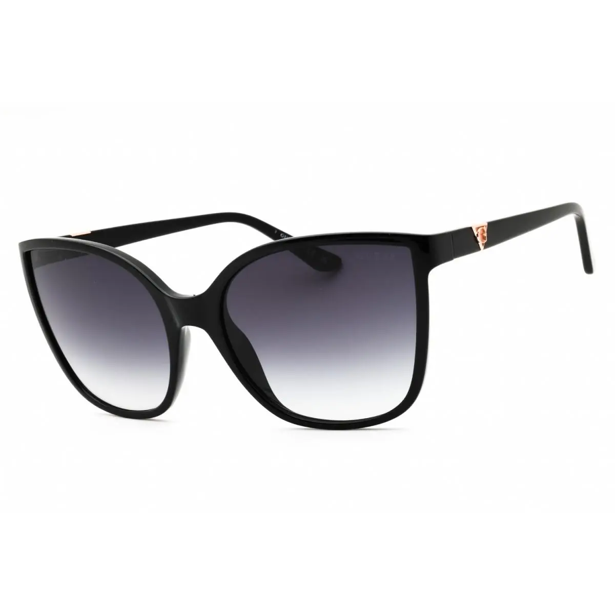 GU00144 01B Shiny Black/smoke Gradient 60-19-135 Sunglasses by Guess