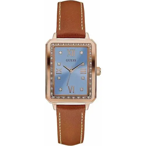 Women`s Classic Watch with Brown Leather Strap W0841L2 by Guess