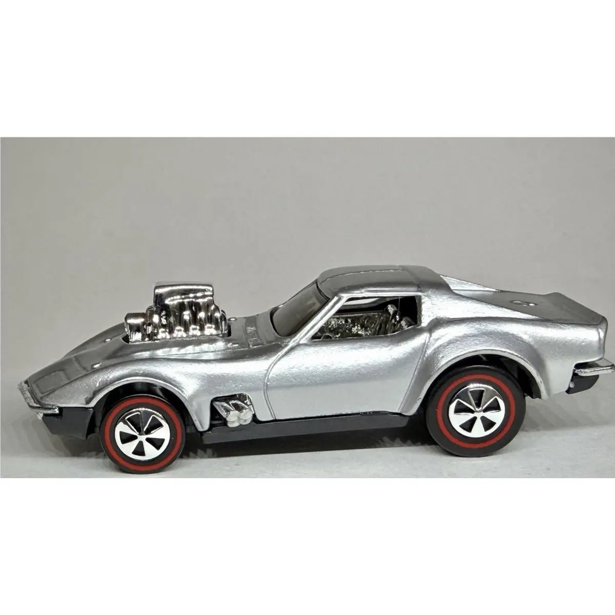 Hot Wheels Custom Made Redline Gas Monkey Silver Diecast Car