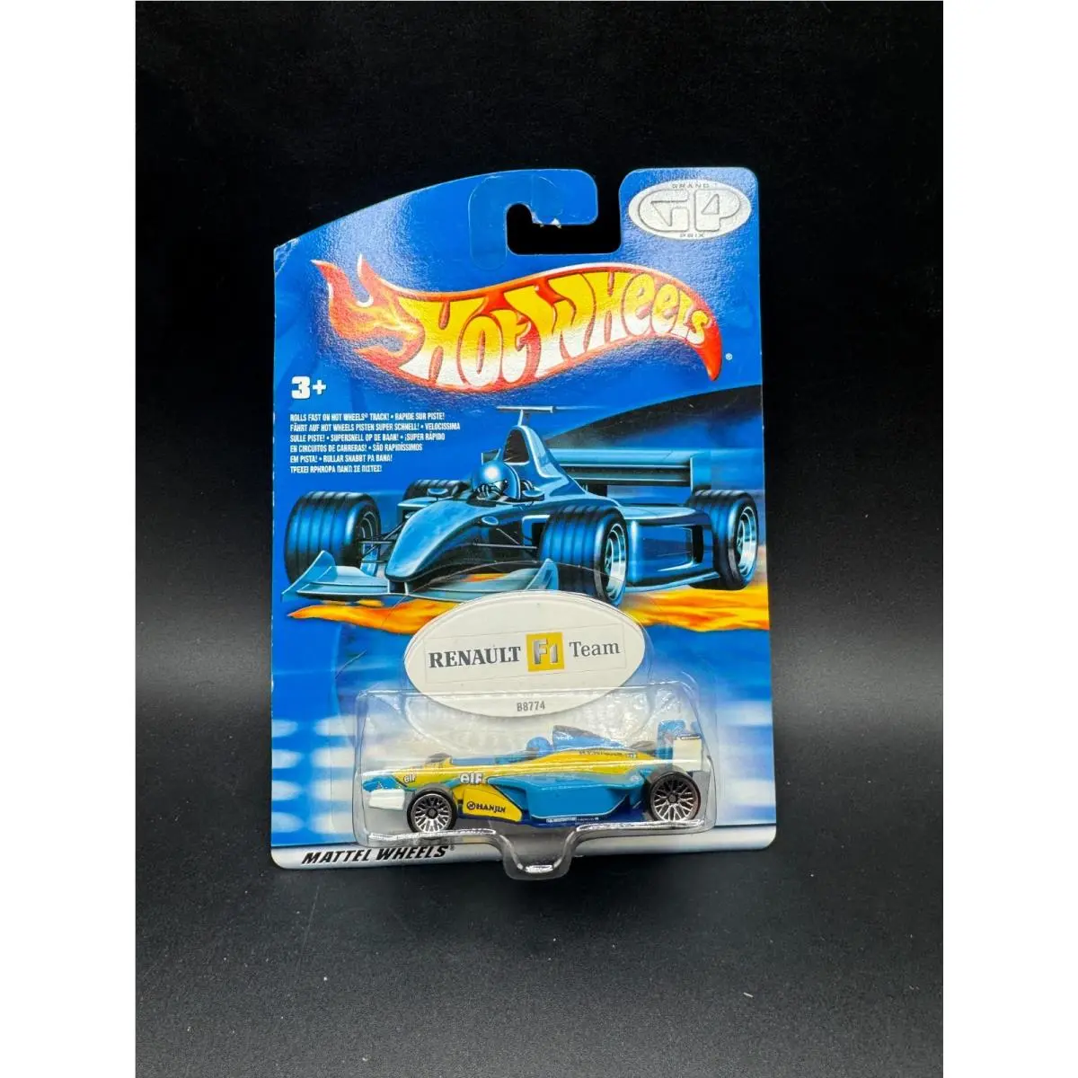 Hot Wheels 2003 Grand Prix Series Renault F1 Team Blue Yellow Elf Formula 1 H6