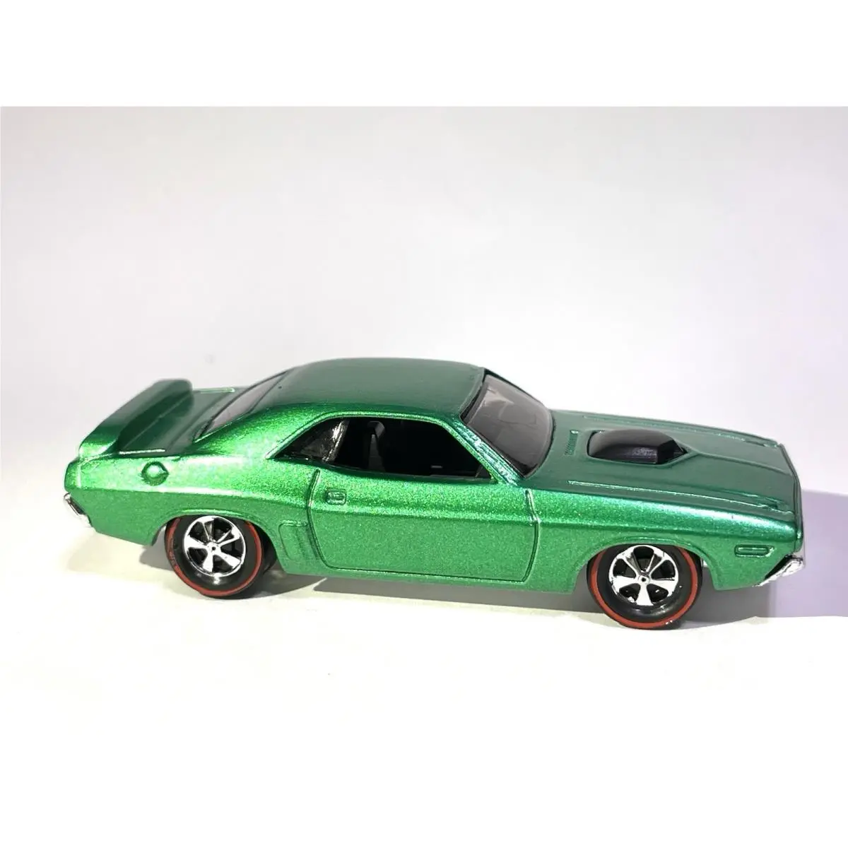 Custom Made Hot Wheels Redline - `71 Dodge Challenger - Metallic Green